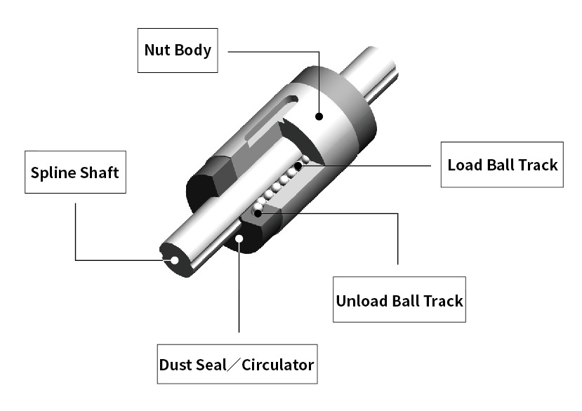  TBI MOTION Nut Design and Shaft Specifications 